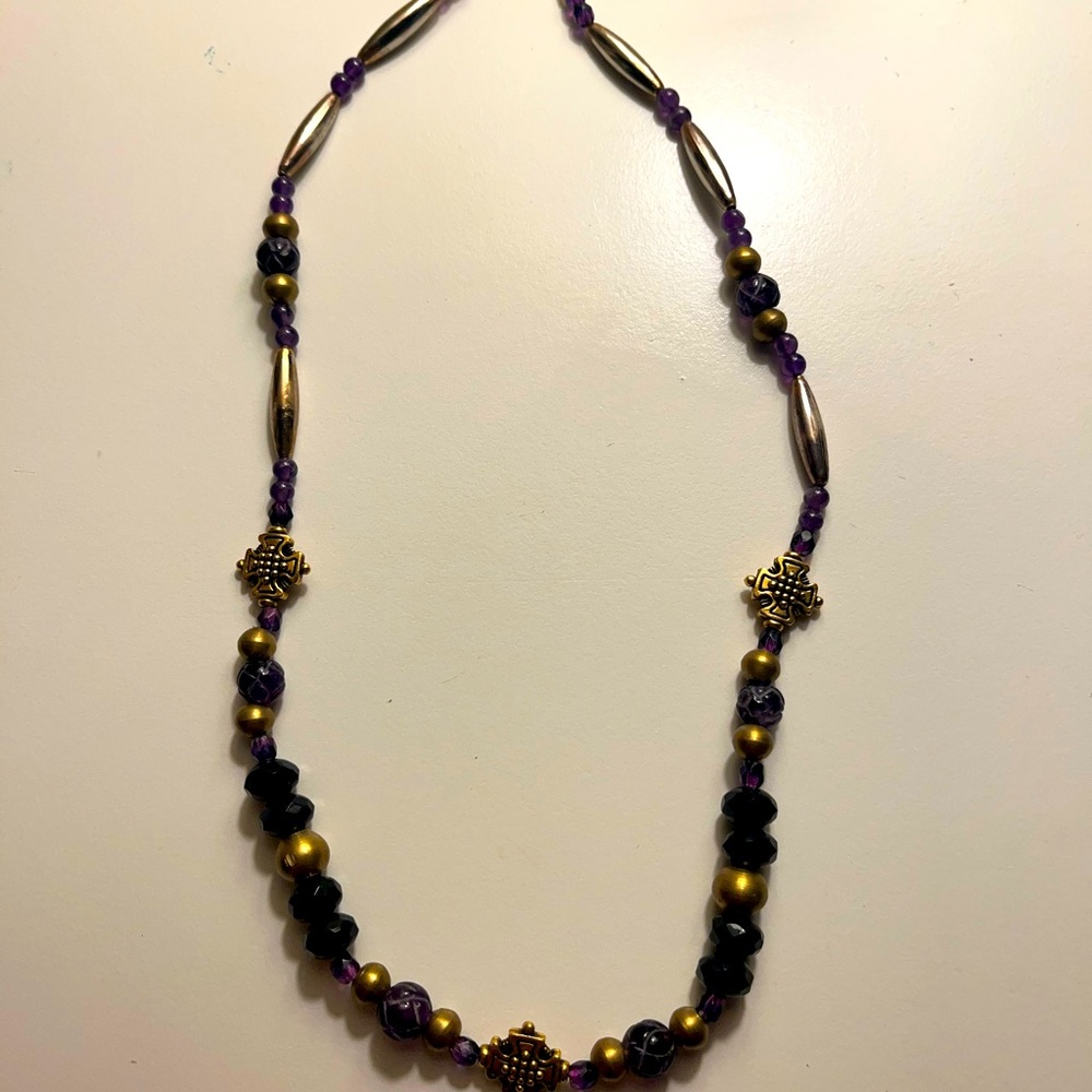 Antique beaded necklace